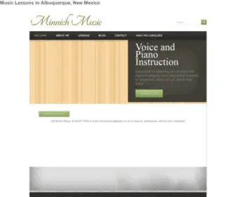 Minnichmusic.com(Minnich Music) Screenshot