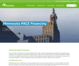 Minnpace.com(Minnesota PACE financing) Screenshot