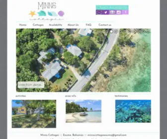 Minnscottages.com(Minns Cottages) Screenshot