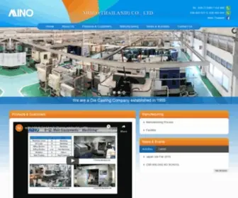 Mino-Thailand.com(Mino (Thailand) Co) Screenshot