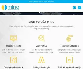 Mino.vn(Công Ty Cổ Phần Công Nghệ Và Truyền Thông Mino) Screenshot