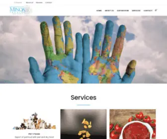 Minoatrading.com(Minoa Trading) Screenshot