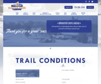 Minocquawinterpark.org(Minocqua Winter Park) Screenshot