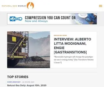 Minoils.com(Natural Gas World) Screenshot