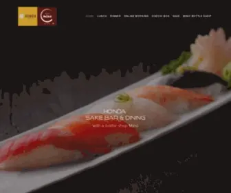 MinoMino.com.au(Honda Sake Bar Dining with a bottle shop Mino) Screenshot