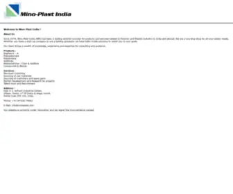 Minoplast.com(Mino-Plast India) Screenshot