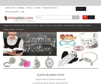 Minoplata.com(Joyeria online) Screenshot