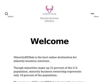 Minoritybzhub.com(Minoritybzhub) Screenshot