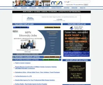 Minorityprofessionalnetwork.com(Minority Professional Network (MPN)) Screenshot