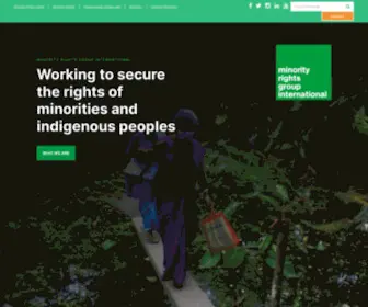 Minorityrights.org(Minority rights group international (mrg)) Screenshot