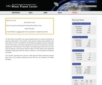 Minorplanetcenter.net(We are the official body) Screenshot