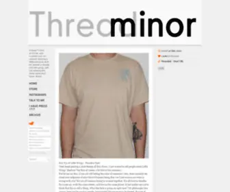 Minorthread.com(Minor Thread) Screenshot