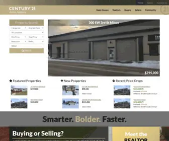 Minotsells.com(CENTURY 21 Action Realtors) Screenshot