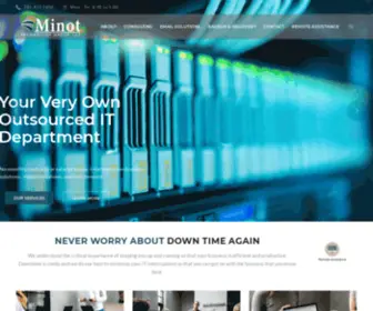 Minottech.com(Minot Technology Group) Screenshot