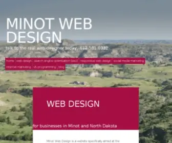 Minotwebdesign.com(WEB DESIGN) Screenshot