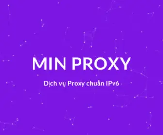Minproxy.vn(MIN Proxy) Screenshot