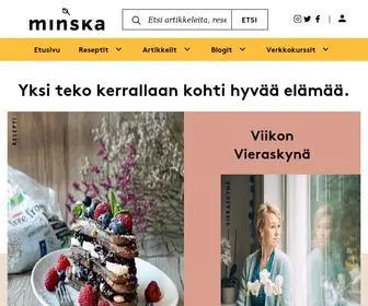 Minska.fi(Uusi hyvinvointimedia) Screenshot