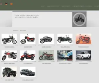 Minskparts.com(Spare parts for Lada) Screenshot