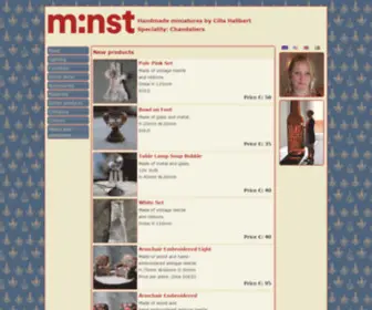 Minst.com(MINST Miniatures) Screenshot