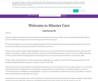Minstercaregroup.co.uk(Minster Care Group) Screenshot