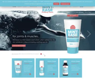 Mint-Ease.co.uk(Mint-Ease Soothing Cream) Screenshot