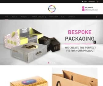 Mint-Print.com(Custom printed packaging) Screenshot