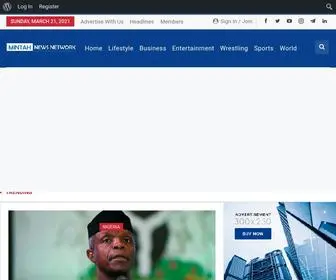 Mintah.net(Mintah News Network) Screenshot