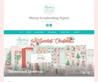 Mintaypapers.com(For passionate papercrafters) Screenshot