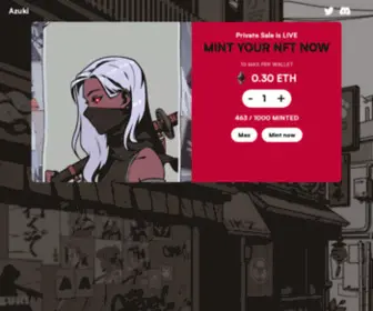 Mintazuki.app(Azuki) Screenshot