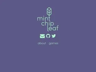 Mintchipleaf.com(mintchipleaf) Screenshot
