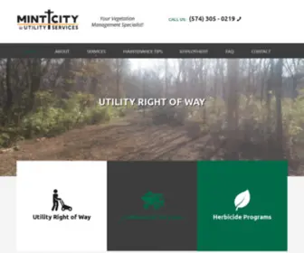 Mintcitytree.com(Mint City Utility Services) Screenshot