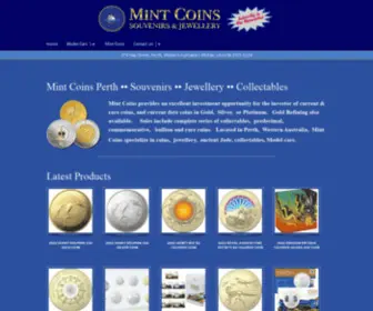 Mintcoins.com.au(Mint Coins Perth) Screenshot