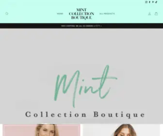 Mintcollectionboutique.com(Mint Collection Boutique) Screenshot