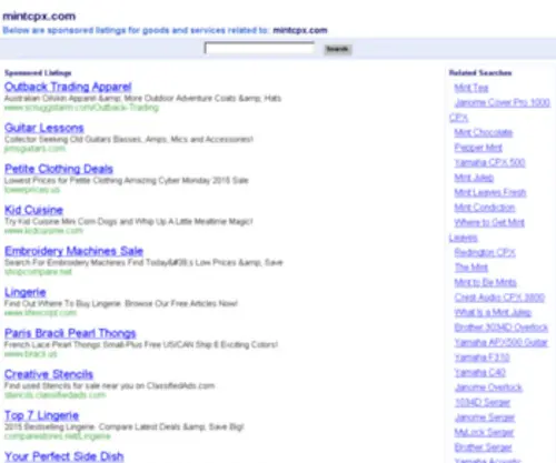 MintcPx.com(MintCPX Ad Network) Screenshot