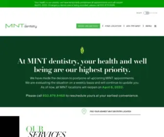 Mintdentistry.com(MINT dentistry) Screenshot