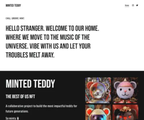 Mintedteddy.com(Minted Teddy) Screenshot