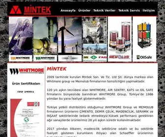 Mintek-TR.com(Whitmore's Turkiye) Screenshot