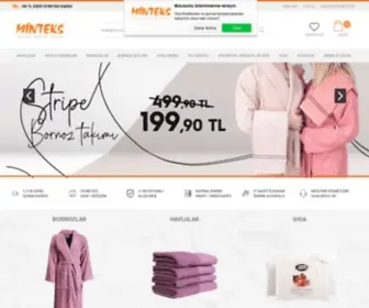 Mintekshome.com(Ev tekstili) Screenshot