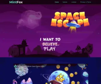 Mintfoxgames.com(Mint Fox Games) Screenshot