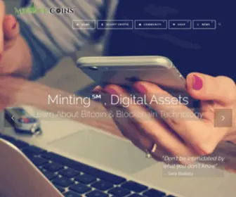 Mintingcoins.com(Minting Coins®) Screenshot