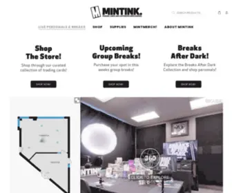 Mintink.ca(Mintink Trading Cards & Memorabilia) Screenshot