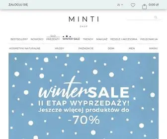 Mintishop.pl(Minti Shop) Screenshot