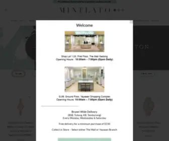 Mintlato.com(MINTLATO Brunei premier destination for Jewellery and Fashion Watches) Screenshot