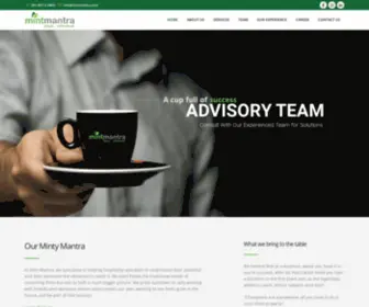 Mintmantra.com(Site is undergoing maintenance) Screenshot