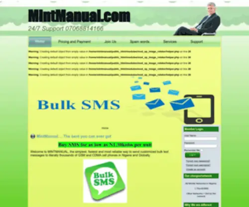 Mintmanual.com(Mintmanual) Screenshot