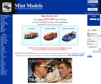 Mintmodels.com(Mint Models) Screenshot