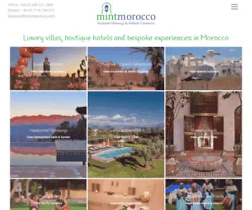 Mintmorocco.com(Mint Morocco) Screenshot