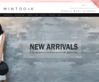 Mintooak.com(Mint Ooak Fashion) Screenshot