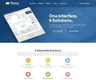 Mintox.com(Mintox®) Screenshot
