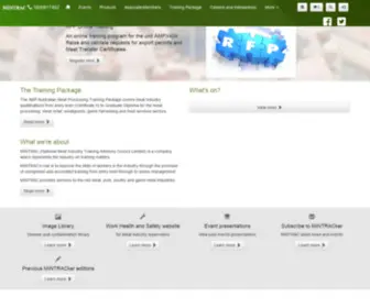 Mintrac.com.au(National Meat Industry Training Advisory Council Limited) Screenshot
